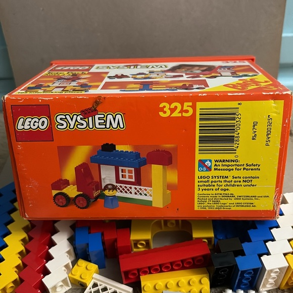 1990 Lego Basic Set #325 Tote Pack - Picture 8 of 9